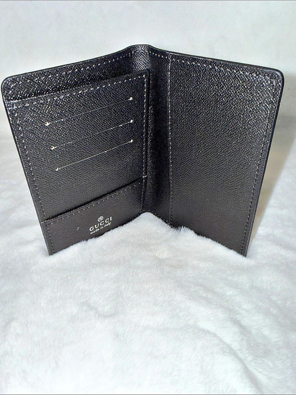 Source Unknown Supreme Black Passcase Wallet
